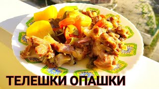 ТЕЛЕШКИ ОПАШКИ ЗАДУШЕНО ПЕЧЕНИ СТРАШНО ВКУСНИ МЕСОТО НАПРАВО СЕ ТОПИ ДЕЛИКАТЕС ОТ КЛАСА [upl. by Nnorahs]