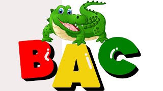 Learn Animals AZ with Our Fun ABC Song  Kids Educational Video – A To Z Rymes [upl. by Yecak356]