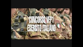 CONCORSO VFP1 ESERCITO ITALIANO [upl. by Jaddo41]