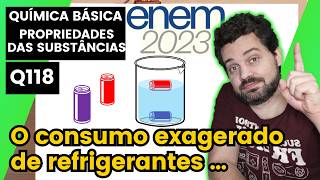 ✏️ O consumo exagerado de refrigerantes é preocupante pois contribui para o aumento de casos de obe [upl. by Notyap]