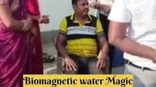 Biomagnetic water Energy pad magical Demonstration [upl. by Aloivaf502]