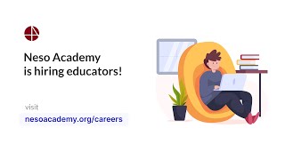 Neso Academy is Hiring Educators [upl. by Stead]