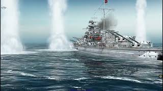 Atlantic Fleet  Bismarck vs King George V amp Nelson [upl. by Dione]