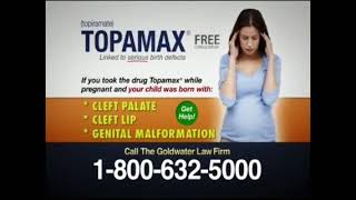 RARE Goldwater Law Frim  Topamax Recall 2011 [upl. by Kinsley]