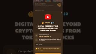 Digital Assets Beyond Crypto Earning from Tokenized Stocks [upl. by Lemmie101]