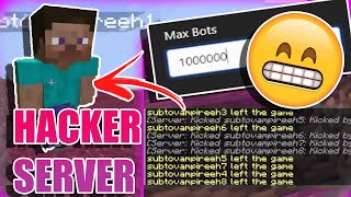 HACKEAR UN SERVIDOR CON BOTS MINECRAFT  ESPAÑOL [upl. by Karim]