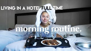 HOTEL LIFE Real Morning Routine [upl. by Obrien]