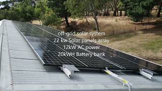 20kW off grid solar system [upl. by Hally]