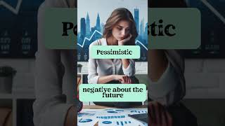 Pessimistic in English  Pessimistic  Daily English Words englishvocabulary [upl. by Irim]