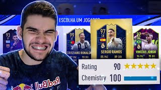 CONSEGUI 90 DE CLASSIFICAÇÃO NO FUT DRAFT FIFA 19 [upl. by Uhsoj]