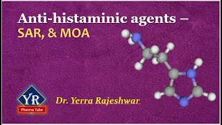 Antihistamines  SAR amp MOA  SAR of Antihistamines  MOA of Antihistamines  YR Pharma Tube [upl. by Aicilat]