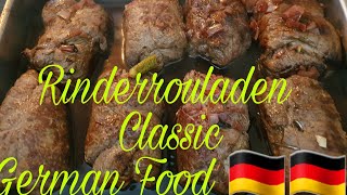 How to make Unique Recipe of Rinderrouladen Classic German Food [upl. by Mathilda534]