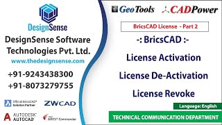 BricsCAD License Activation Deactivation and Revoke  Explained in English Part 2 [upl. by Sisxela]