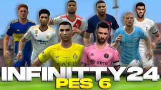 TUTORIAL COMO INSTALAR EL PES 6 ACTUALIZADO A LA TEMPORADA 20232024 CON EL PARCHE THE DEN PATCH [upl. by Macri]