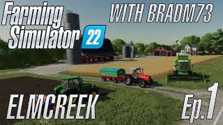 Farming Simulator 22  Lets Play Episode 1 Getting Started [upl. by Lishe]