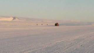 A UAV Takes Off From A Speeding Truck in Antarctica [upl. by Rhiana373]