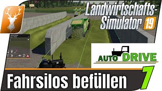 LS19 Mod Auto Drive Tutorial für Anfänger 7  Fahrsilo mit AutoDrive befüllen So geht es [upl. by Ynhoj87]