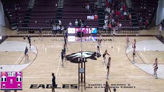 Baptist Prep vs Brookland 4A State Volleyball [upl. by Narbig]