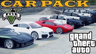 GTA 5 CARS PACK FOR GTA 4 [upl. by Nhabois]