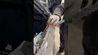 Broken car rear window replacement ASMR 🚙🔊 diy carmechanic carlover handyman [upl. by Malory]