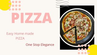 Tawa Pizza Without Oven and Yeast  How to Make Pizza on Tawa  Healthy Pan Pizza [upl. by Ailima468]