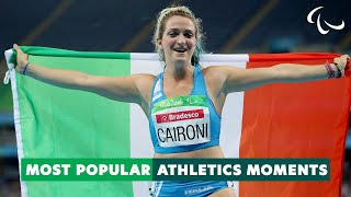 The 10 Most Watched Para Athletics Moments Ever ✨  Paralympic Games [upl. by Daffi736]