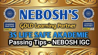 NEBOSH IGC Passing Tips  How to Pass NEBOSH IGC  NEBOSH IGC Exam and Tips to Success  NEBOSH UK [upl. by Riatsila]