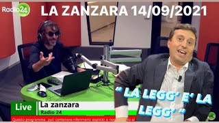 Parenzo si scaglia contro Franco da Bari in dialetto pugliese  LA ZANZARA 14092021 [upl. by Zosi488]