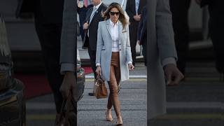 Melania Trump looks stunning in every outfit she wears shortsmelaniatrump firstlady lovelike [upl. by Cleres]