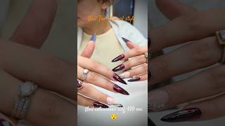 Nail extensions bs sir 499 vo bhi gel nail colour ke sath 😯 [upl. by Kezer]