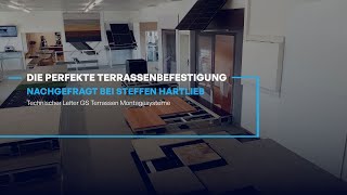 Die perfekte Terrassenbefestigung  Nachgefragt bei GS Terrassen Montagesysteme [upl. by Corvin]