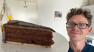 Café Niederegger Herrentorte mit Marzipan im Test [upl. by Armalla]