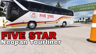 FIVE STAR Bus Neopan Tourliner  Bus Simulator Ultimate  Philippines [upl. by Eninotna]