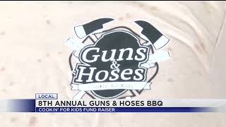 8th Annual Guns amp Hoses BBQ competition [upl. by Annahahs]