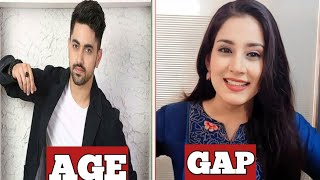 AGE GAP Zain Imam amp Aditi Rathore Beautiful Couple [upl. by Rusel]