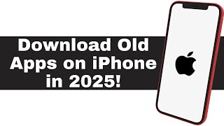 How to Download Old Versions of Apps on iPhone 2025  StepbyStep Guide [upl. by Rebeka]