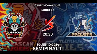 envivo SEMIFINAL 1 LIGA MEXICANA ELITE DE HOCKEY  Tarascan Archers vs Teotihuacan Priests [upl. by Aikit966]