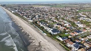 Bracklesham Bay to East Wittering Coastal Flight in 4K Video [upl. by Tezile]