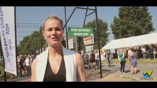 Inauguration de lEspace Multisports Amandine Henry [upl. by Milan]