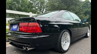 1991 BMW 850i Cold Start [upl. by Cadmann]