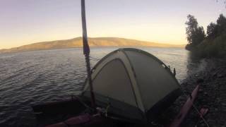 Klamath Lake Oregon Kayaking Sailing Camping [upl. by Inahpit637]