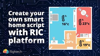 4 How to create your own smart home scenario with Righetch IoT Cloud platform [upl. by Ephrayim259]