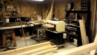 Woodmaster Molding machine Part 1 [upl. by Zenger247]