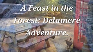 Feast in the Forest Delamere Adventure 🌳🐾🍰delamereforest vlog2024 trees dogwalk food [upl. by Onnem]