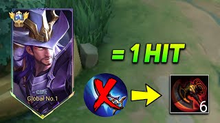 GLOBAL CLINT 1 HIT BUILD 2024🔥  insane damage [upl. by Tamarra]