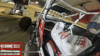 DASH SCCT Onboard With Dominic Scelzi Placerville Speedway [upl. by Anial]