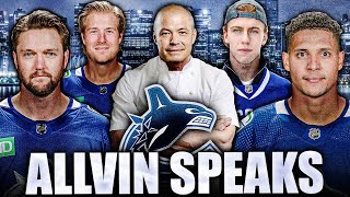 PATRIK ALLVIN SPEAKS OUT BREAKING VANCOUVER CANUCKS NEWS amp UPDATES Demko Boeser Joshua [upl. by Ocnarfnaig487]