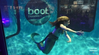 Boot Düsseldorf 2017 Themenwelt Tauchen Bootsmesse amp Wassersportmesse Diving Nixe taucht [upl. by Byrne234]