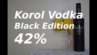 Korol Vodka Black Edition 42 [upl. by Nerua357]