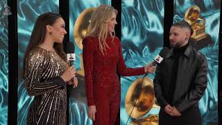 SKRILLEX Red Carpet Interview  2024 GRAMMYs [upl. by Anotal617]